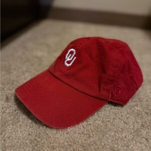 Oklahoma University Hat with Embroidered Logo